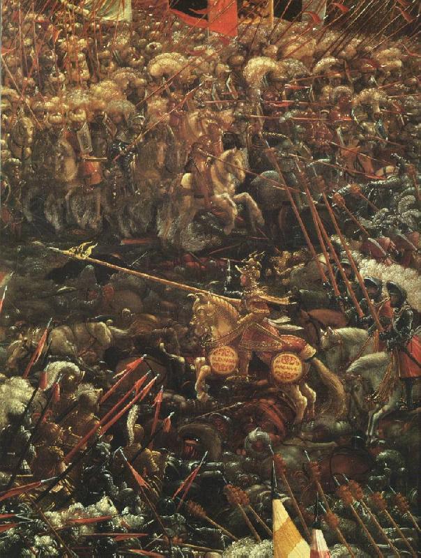 ALTDORFER, Albrecht The Battle of Alexander (detail)  vcvv